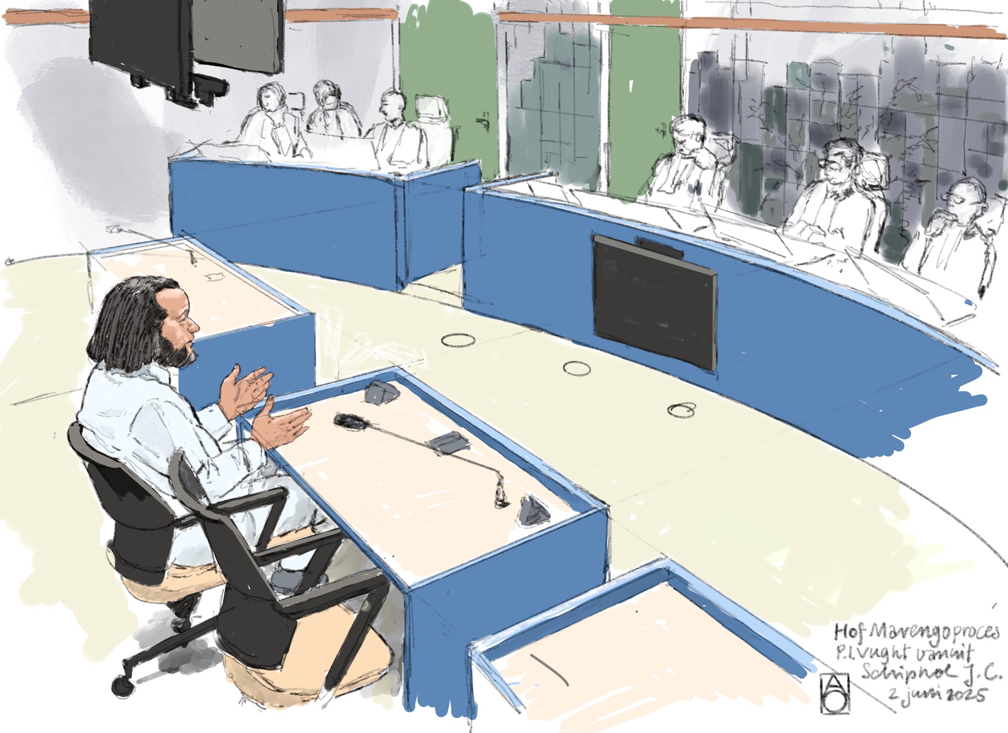 Ridouan Taghi še vedno brez odvetnikov v procesu Marengo