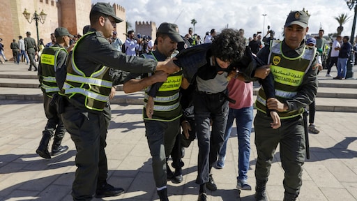 Gen Z'ers in Marokko straat op voor vrijheid en rechtvaardigheid, boos vanwege WK