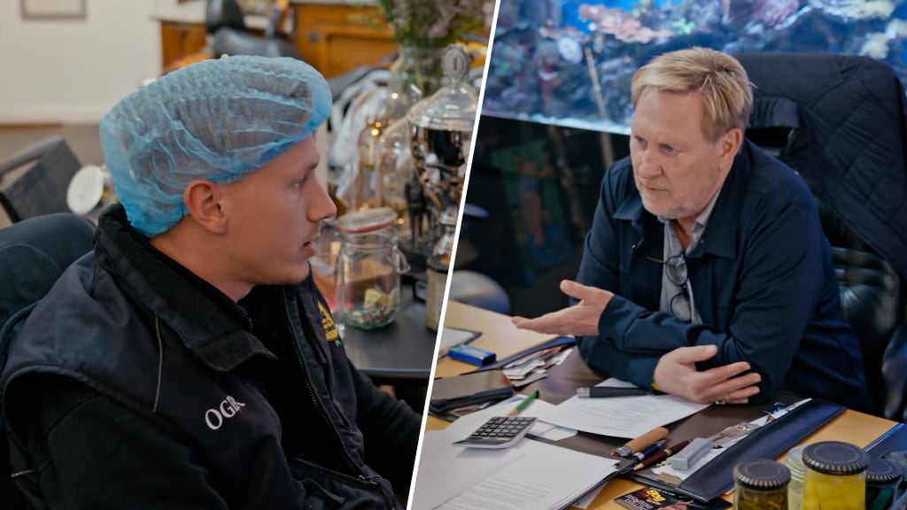 Felle vader-zoonconfrontatie tussen Silvian en Oos in De Augurkenkoning: 'Sorry voor mijn grote mond'