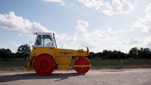 Steeds minder wegenbouwers, automatische asfaltwals biedt uitkomst