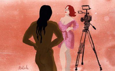 Kinky Avi wilde eindelijk haar queerkant ontdekken, toen ze als een blok voor Ronald viel