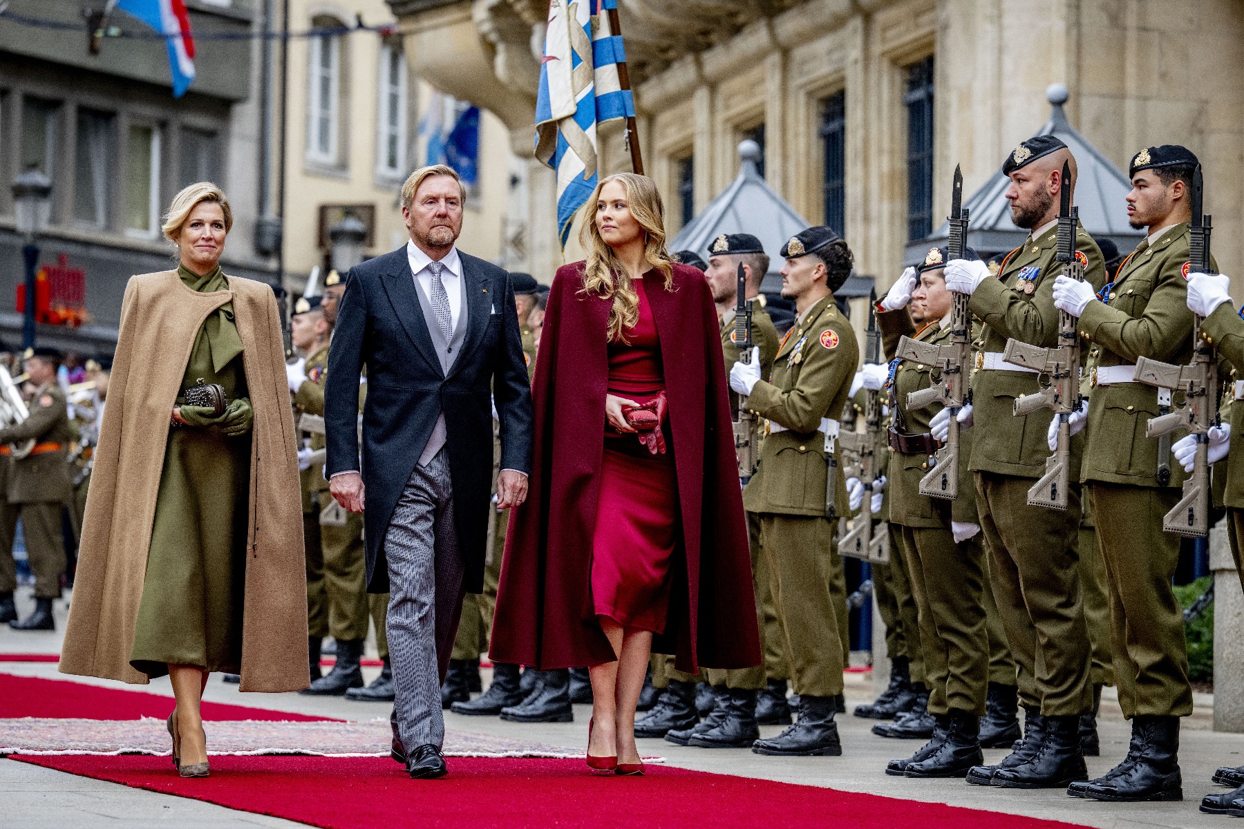 Koning Willem-Alexander, koningin Máxima en prinses Amalia - ANP