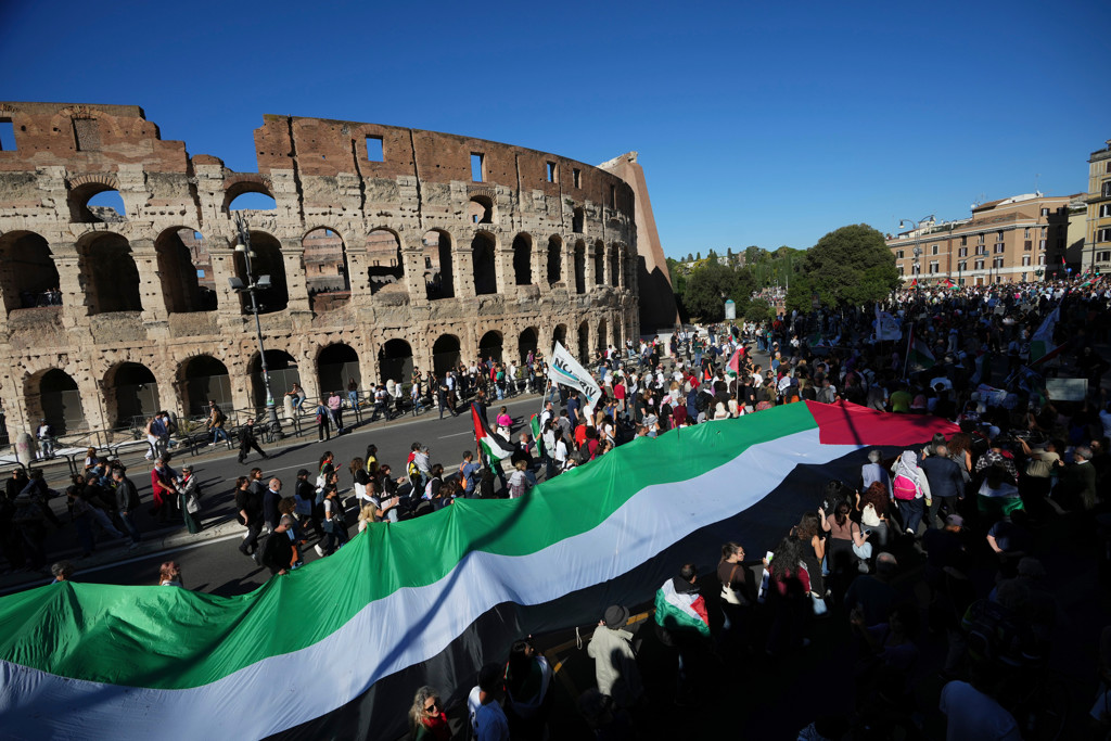 Massale protesten tegen leed in Gaza in hoofdsteden wereldwijd