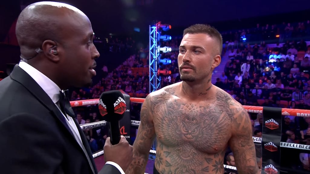 Dave Roelvink slaat Ezkimo binnen een paar seconden knock-out in Boxing Influencers