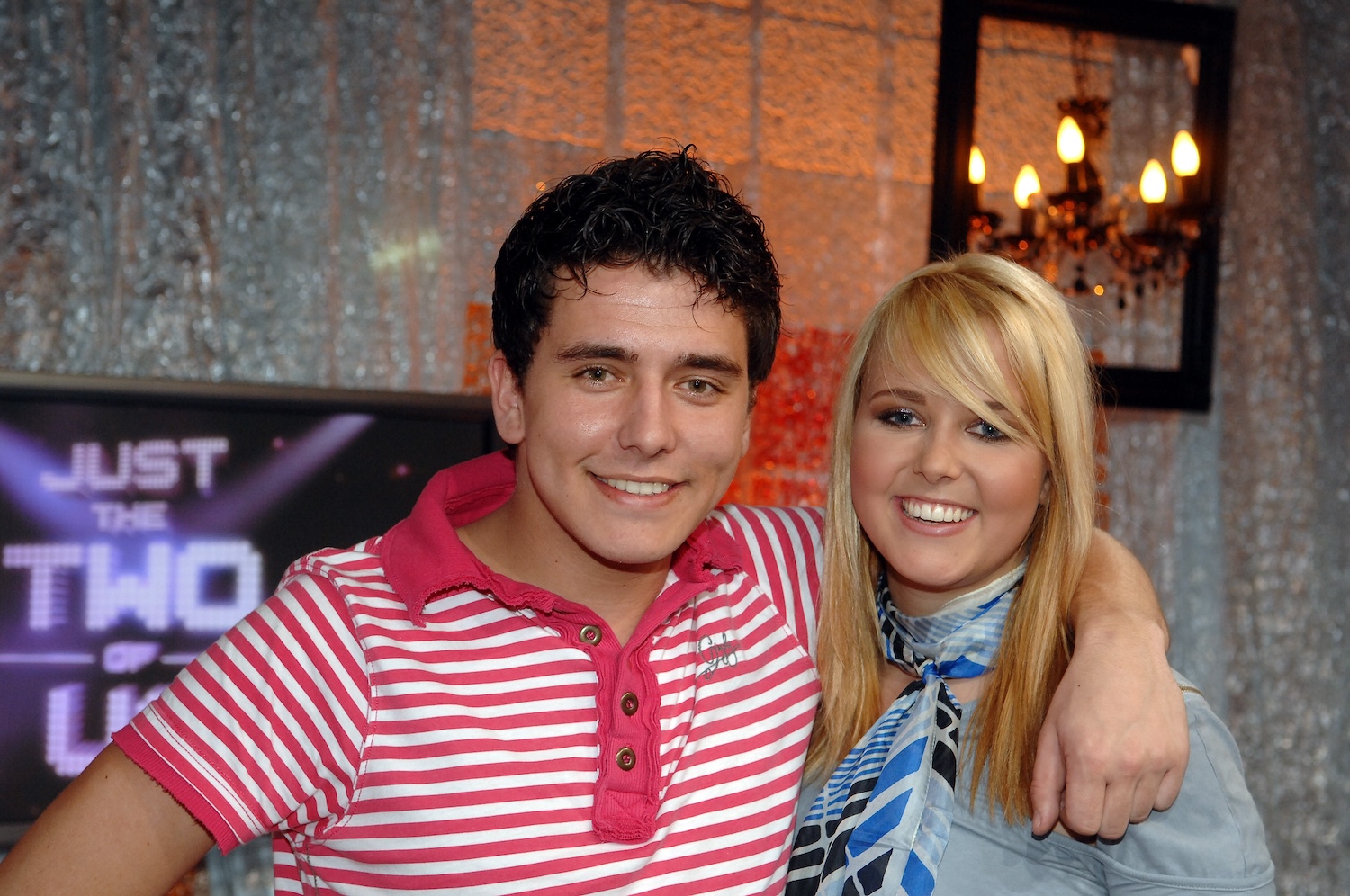 Monique Smit en broer Jan Smit