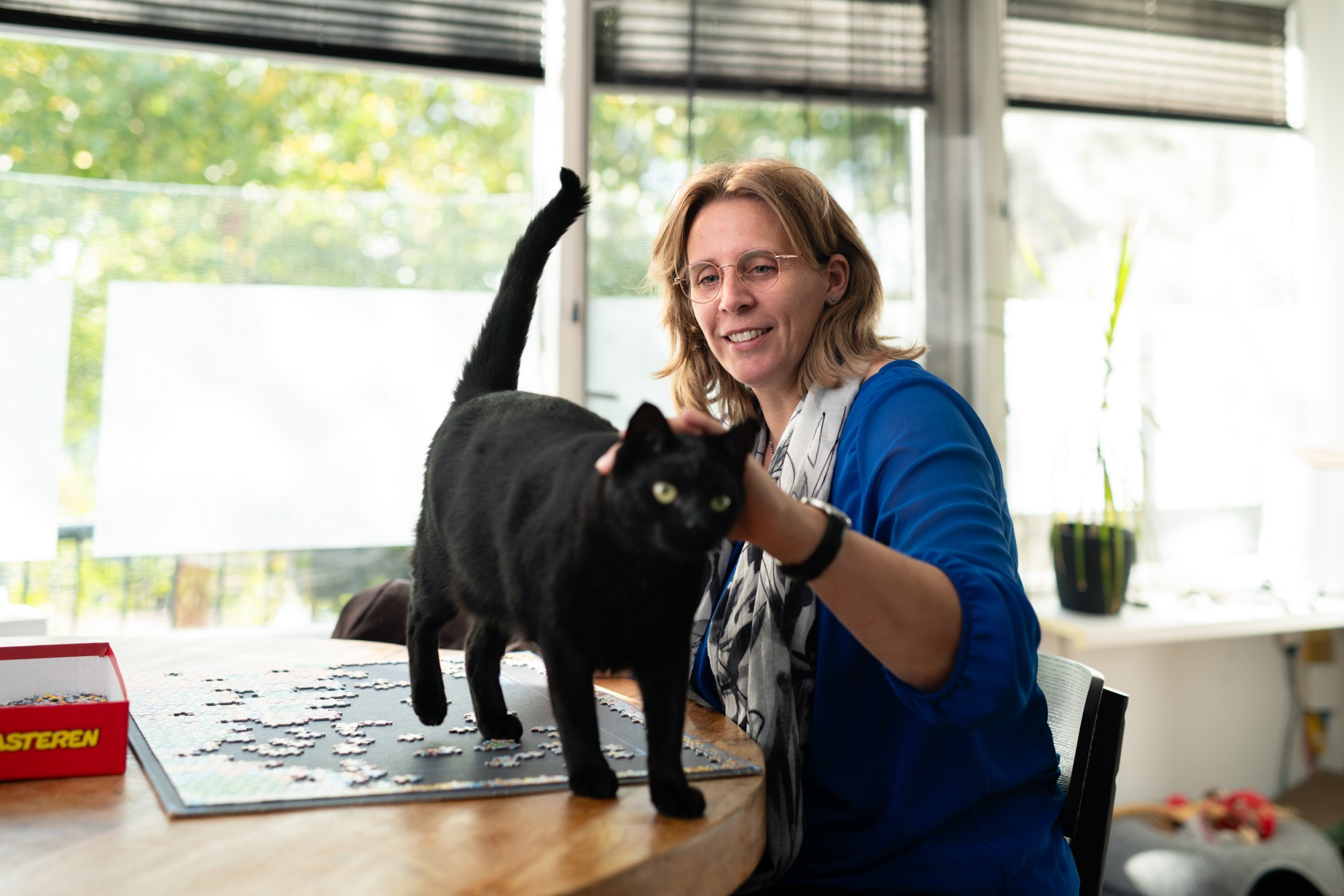 Corine raakte na een echtscheiding dakloos.