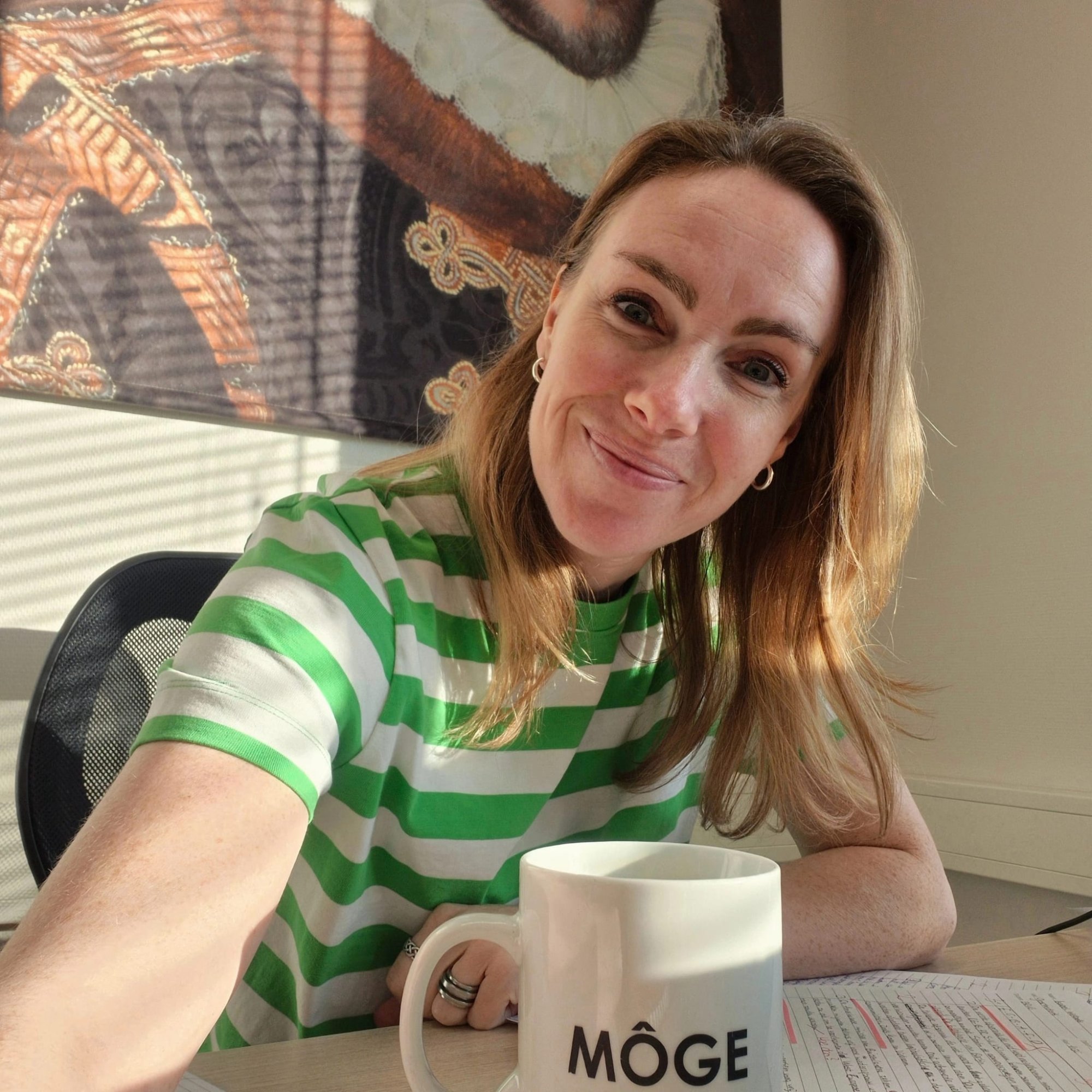 Kim Bruggeling is geschiedenisleraar in Naaldwijk.