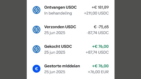 De eerste keer krijgt Mert netjes zijn 180 euro gestort.