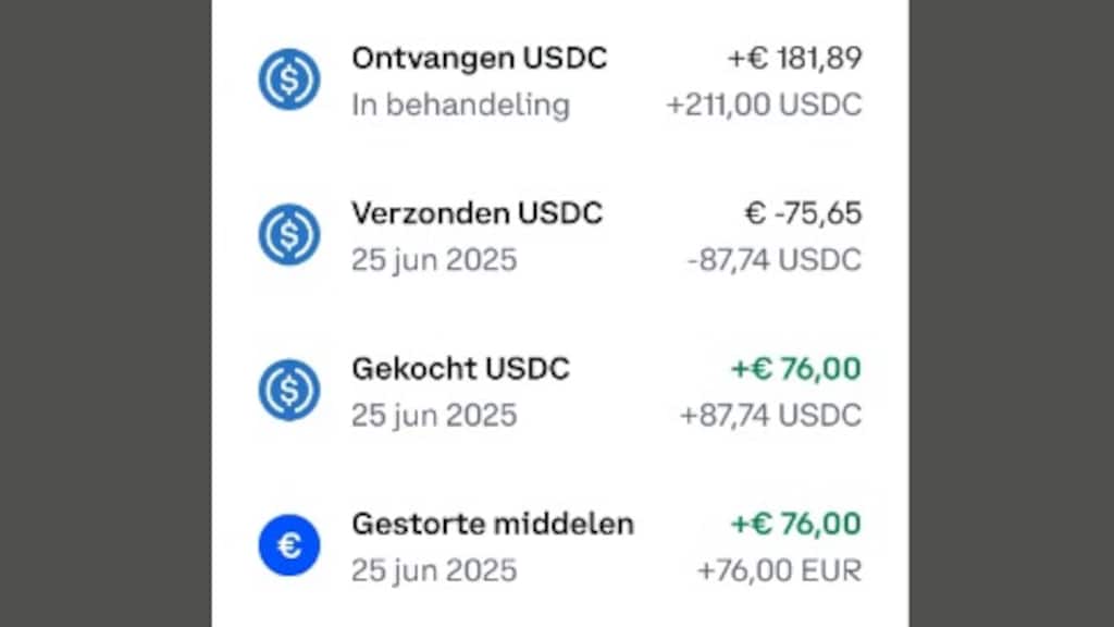 De eerste keer krijgt Mert netjes zijn 180 euro gestort.