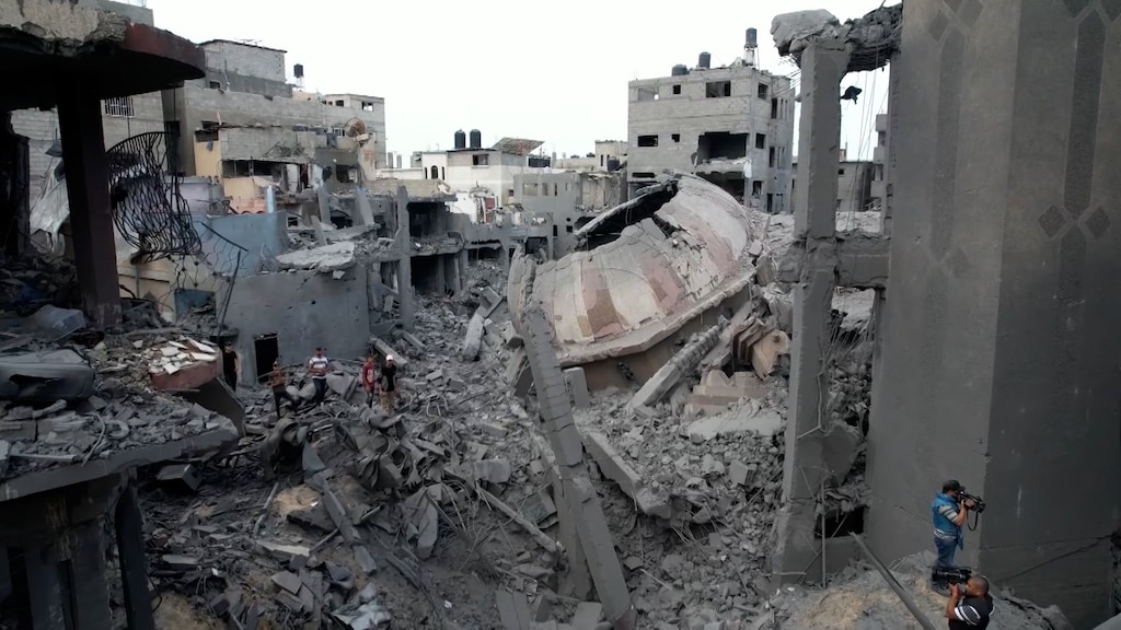 Na 2 jaar oorlog is Gaza compleet verwoest: heel veel puinruimen, maar waar begin je?