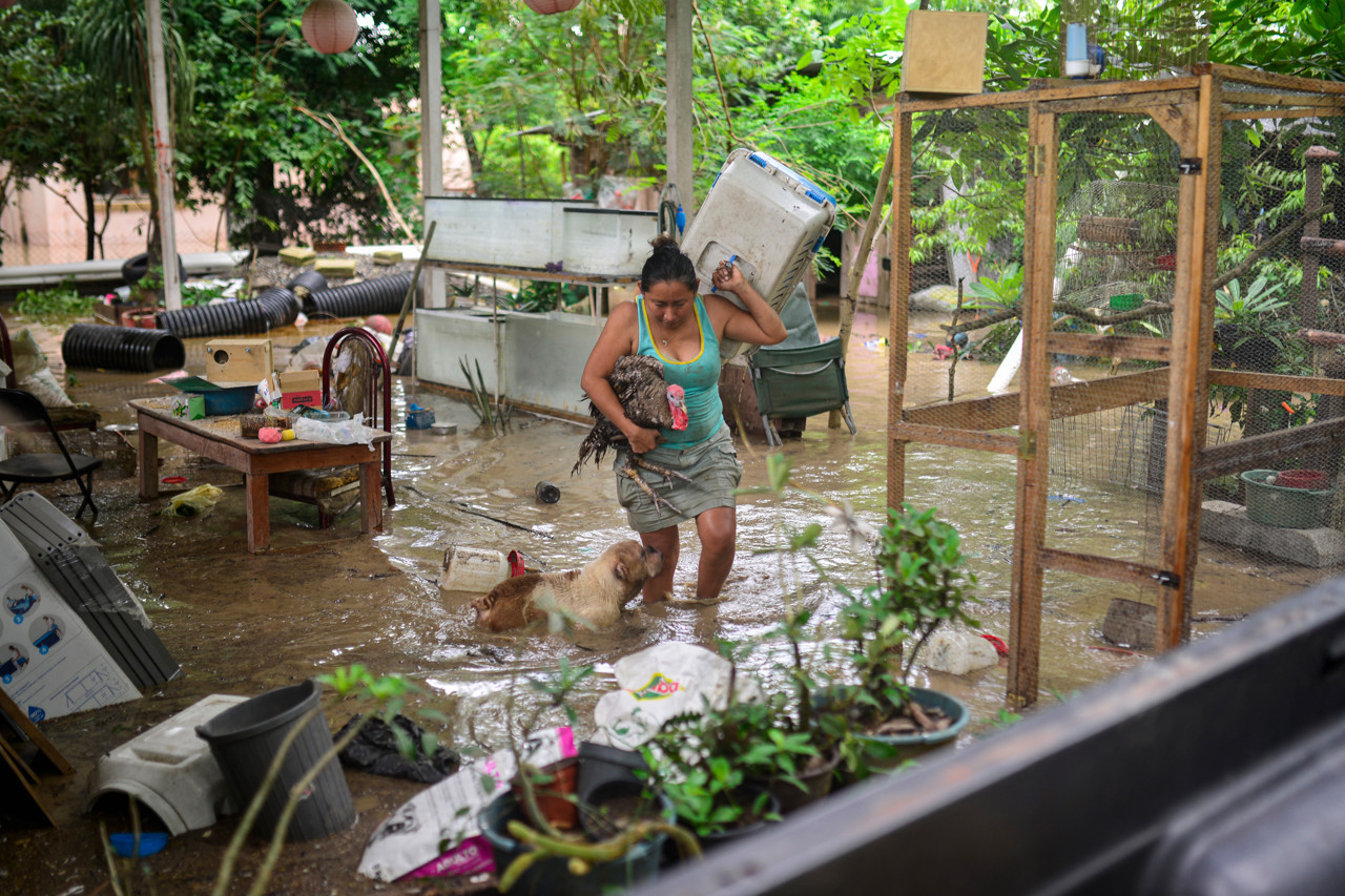 Zeker 27 doden en velen vermist in Mexico door zware regenval