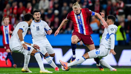 Noorwegen wint beladen WK-kwalificatieduel met Israël ruim