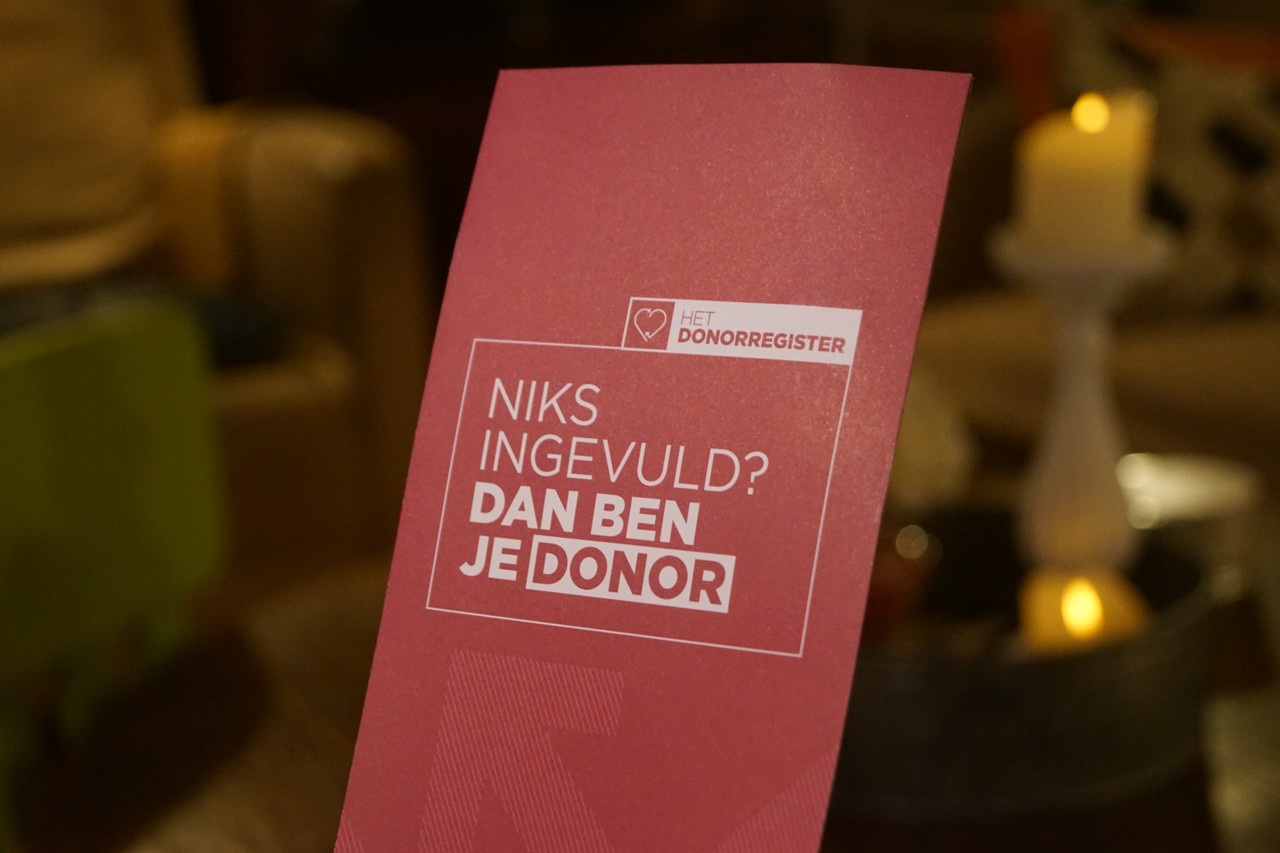 Meer mensen zijn automatisch donor doordat ze geen keuze maken