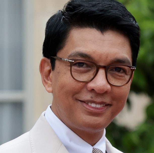 President, Andry Rajoelina, van Madagaskar.