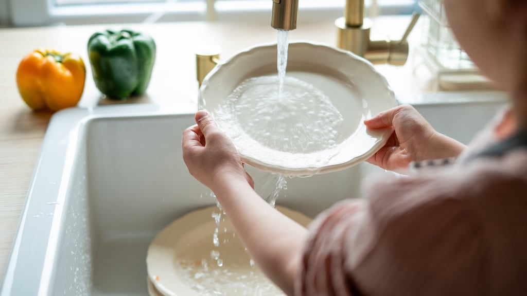 Waarom je de vuile vaat niet moet afspoelen voor je die in de vaatwasser zet