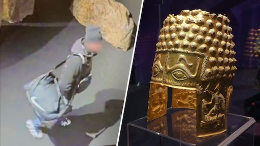 Roemeen sloop vlak voor roof gouden helm Drents Museum binnen: 'Mogelijk een voorverkenning'