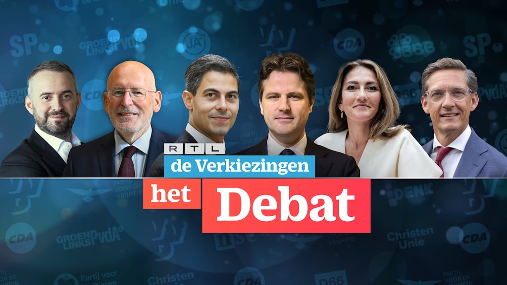 Volg hier het tweede RTL Verkiezingsdebat en kijk backstage mee