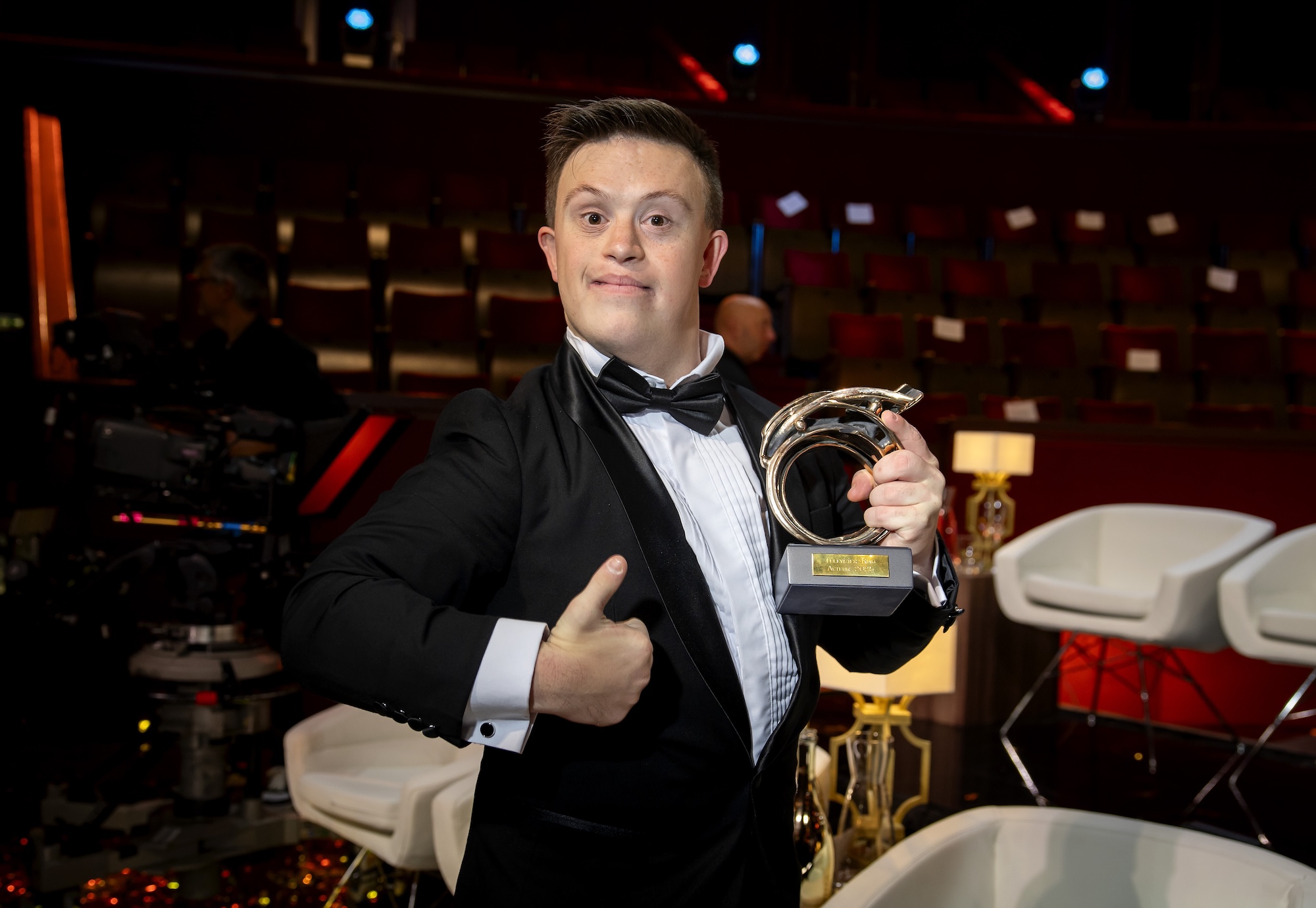 Wesley van Klink lyrisch na winst van Televizier-Ring Acteur 2025