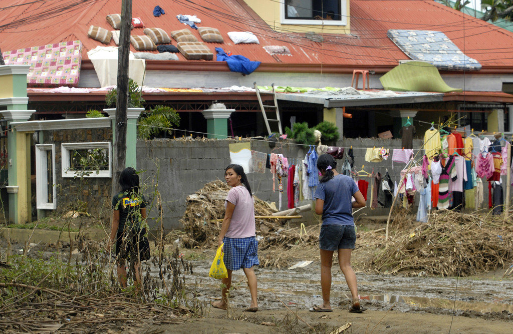 Gezin van vijf personen dood door tropische storm in Filipijnen