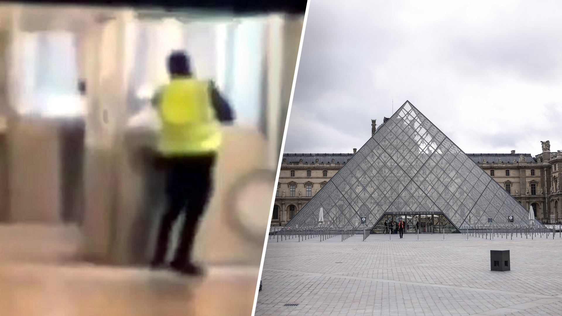 Een geel hesje was voor dieven het toegangsbewijs tot het Louvre