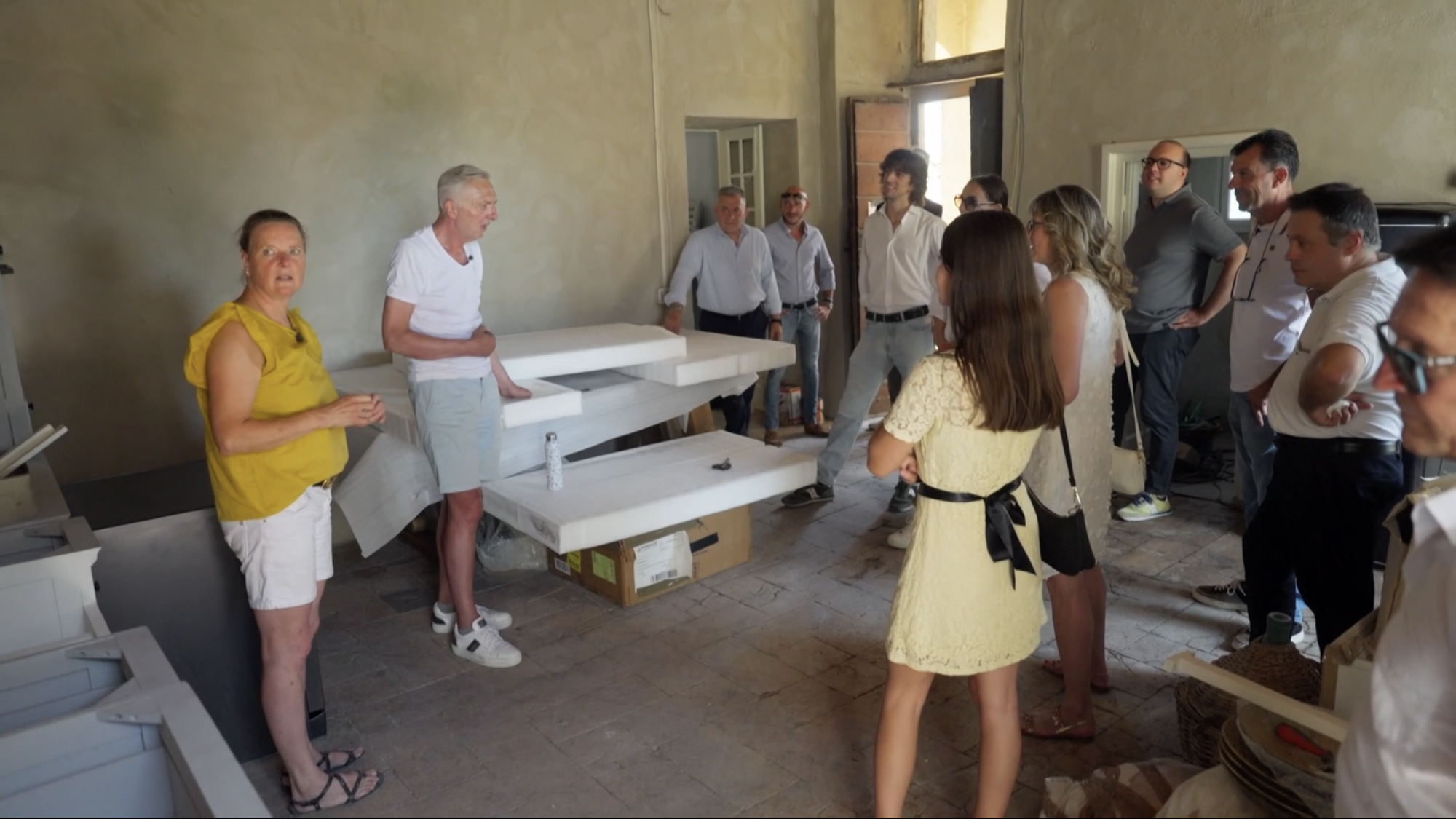 De Meilandjes opgeschrikt door Italiaanse delegatie in Chateau Meiland