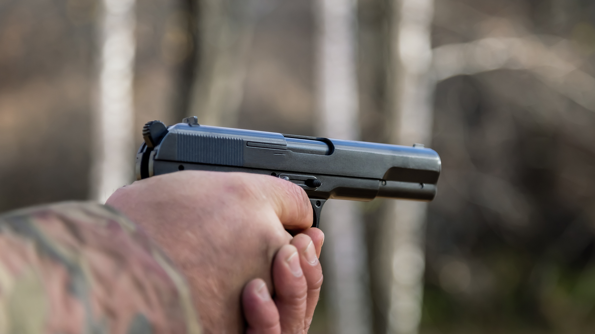 Nizozemska si prizadeva za prepoved plinskih in alarmnih pištol v sosednjih državah