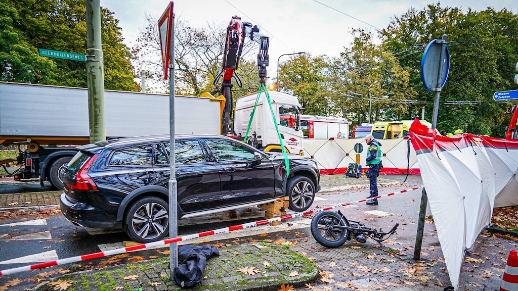 Fatbiker ernstig gewond, heldendaad vrachtwagenchauffeur