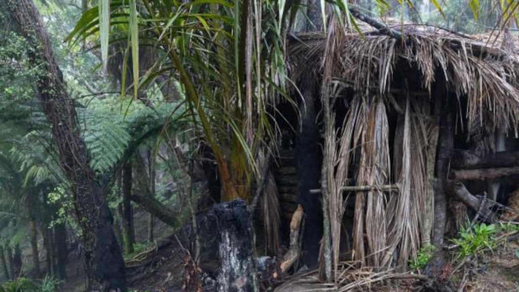 Kamp ten noorden van Marokopa