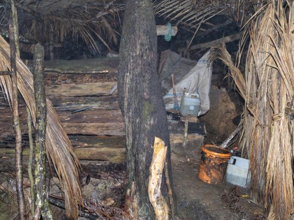 Kamp ten noorden van Marokopa