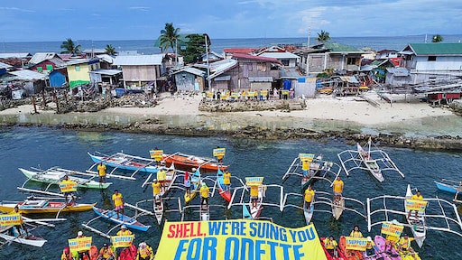 Krijgt Shell de schuld van supertyfoon Odette? Filipijnen klagen oliegigant aan