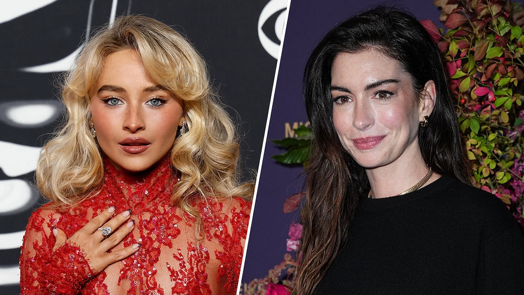 Anne Hathaway 'gearresteerd' tijdens concert Sabrina Carpenter