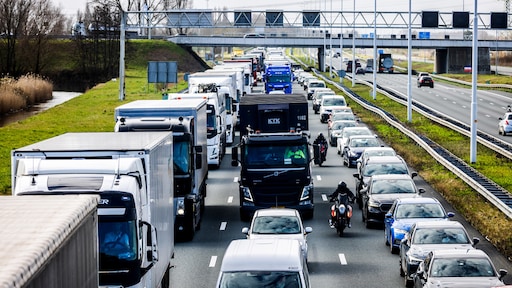 ANWB: drukste ochtendspits van dit jaar, mede door ongelukken