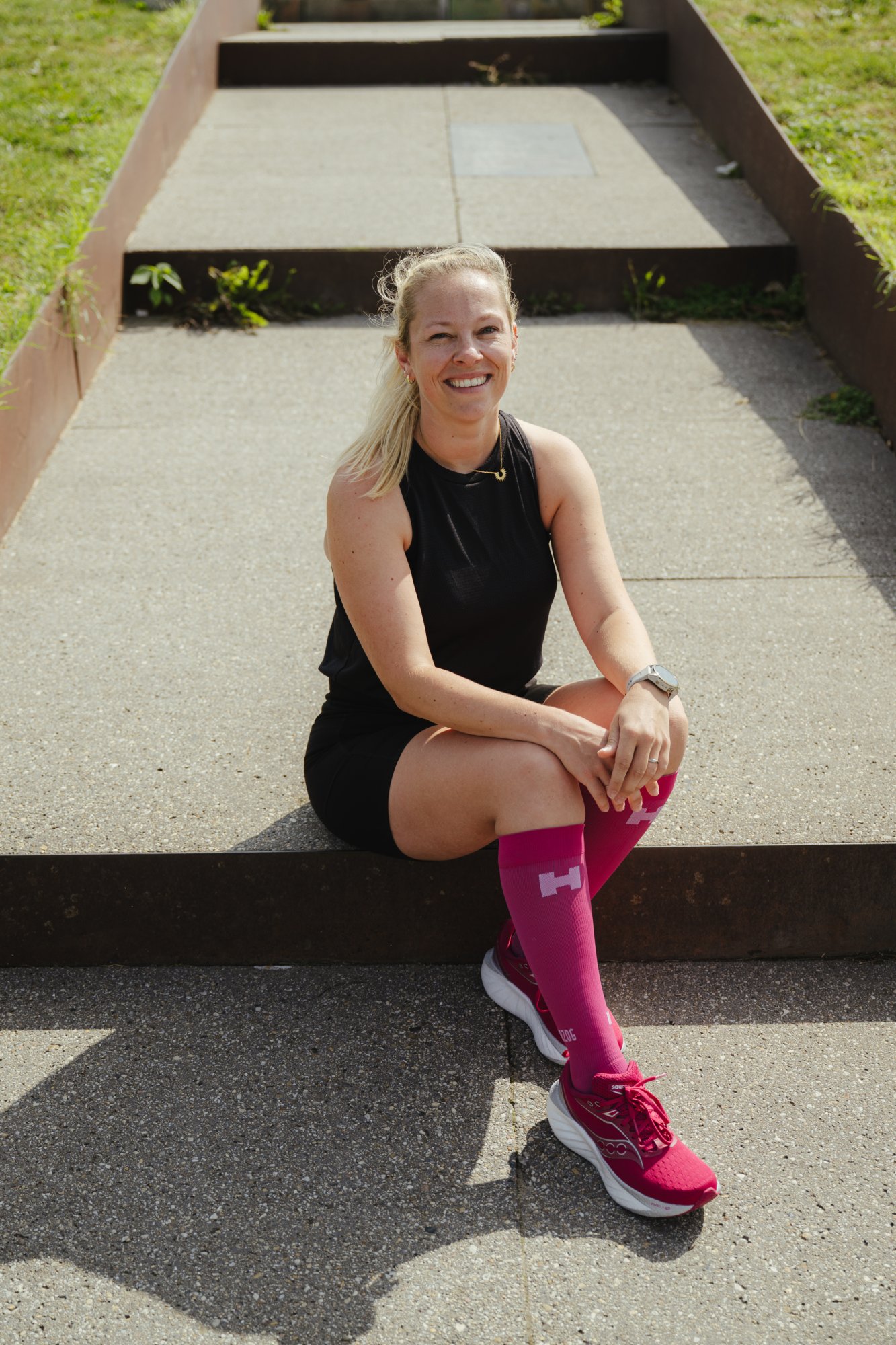 Margit: "Ik heb vaker een halve marathon gelopen, maar dit een jaar lang elke maand doen wordt een hele grote uitdaging voor me."