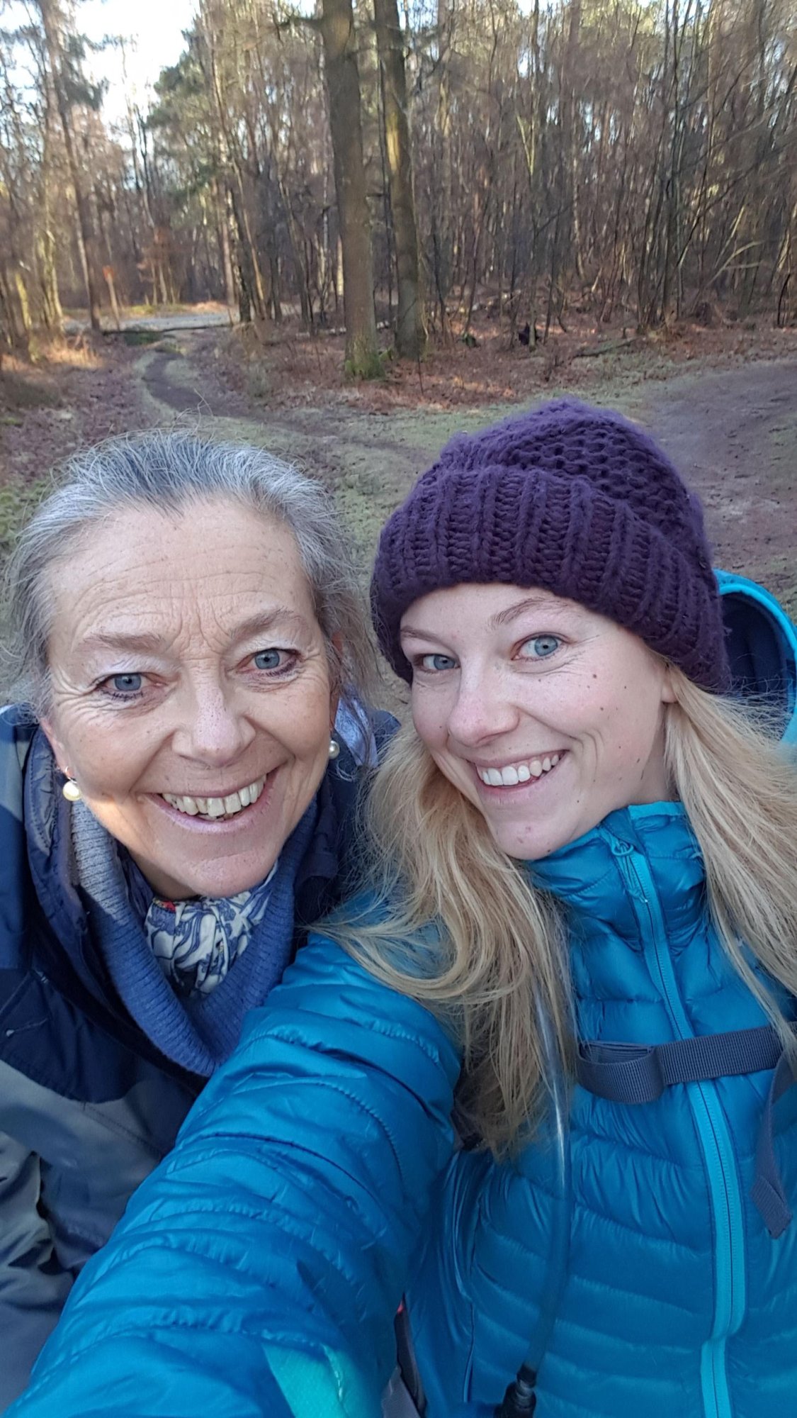 Margit met haar moeder Erica. 