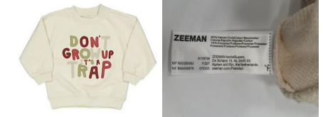 Zeeman roept 'don't grow up'-trui voor baby's terug vanwege verstikkingsgevaar