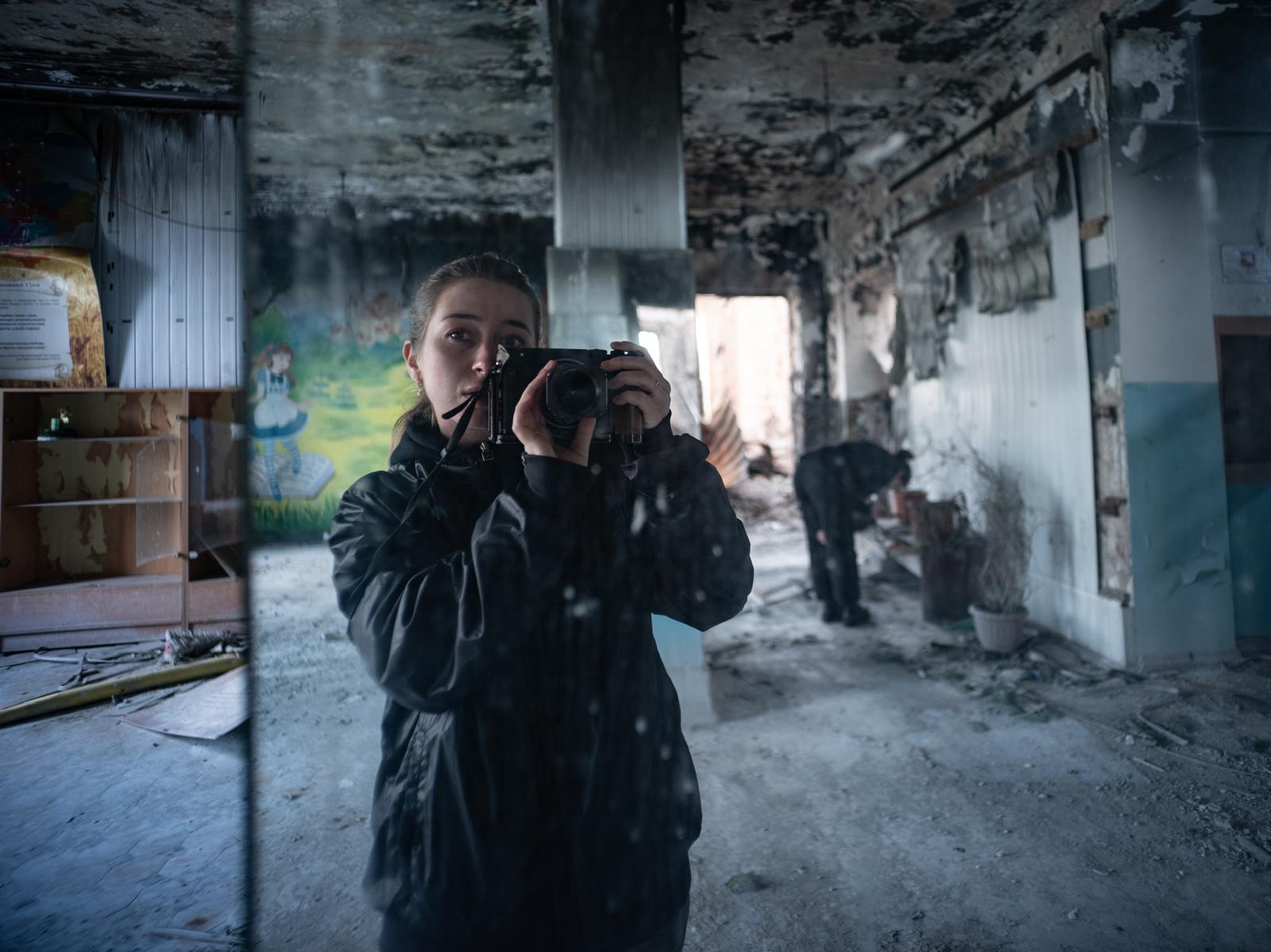 Nederlandse fotograaf onder vuur genomen door drone in Oekraïne: 'We moesten ons verstoppen' 