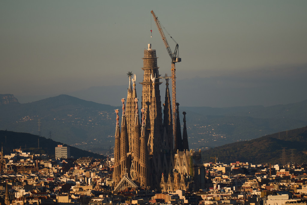 Sagrada Família in Barcelona heeft nu hoogste kerktoren ter wereld