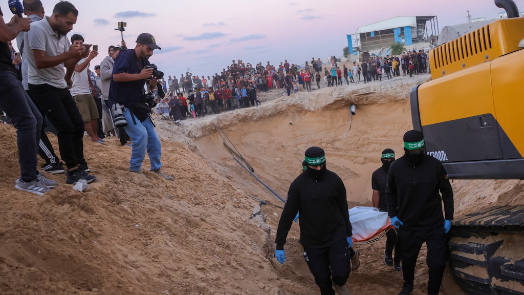 Israël: overgedragen stoffelijke resten zijn niet van ex-gijzelaars