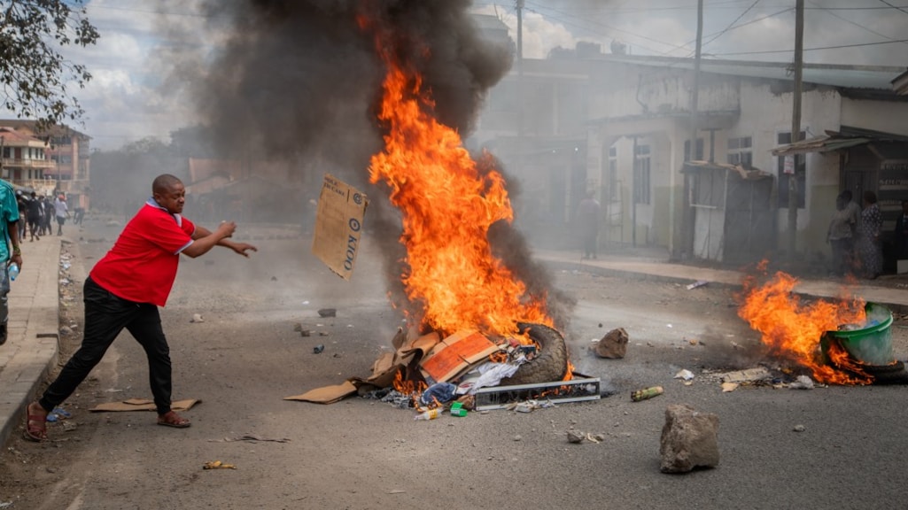 Gewelddadige protesten rond de verkiezingen in Tanzania