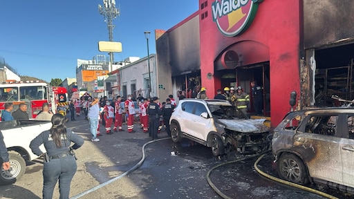 Zeker 23 doden door explosie en brand in Mexicaanse winkel