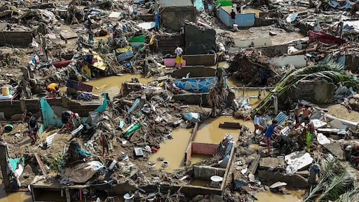 Opnieuw natuurramp op de Filipijnen: tientallen doden door tyfoon