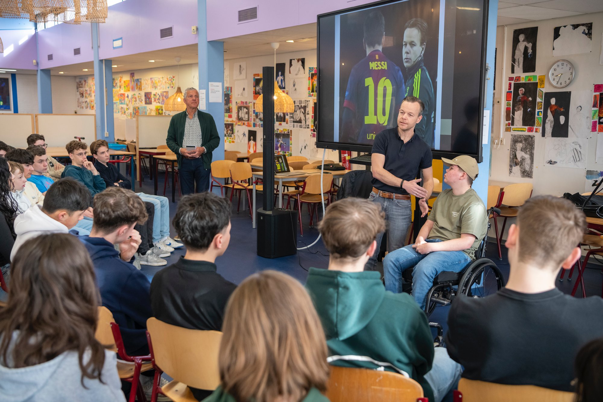 Angelo gaat door met de stichting van zijn zoon Devano. "De eerste presentatie zonder hem was lastig."