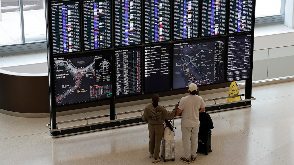 Meer dan duizend vluchten in de VS geannuleerd door voortdurende shutdown