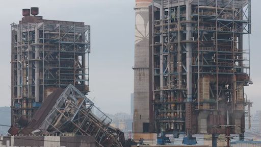 Drie doden bij instorten elektriciteitscentrale in Zuid-Korea