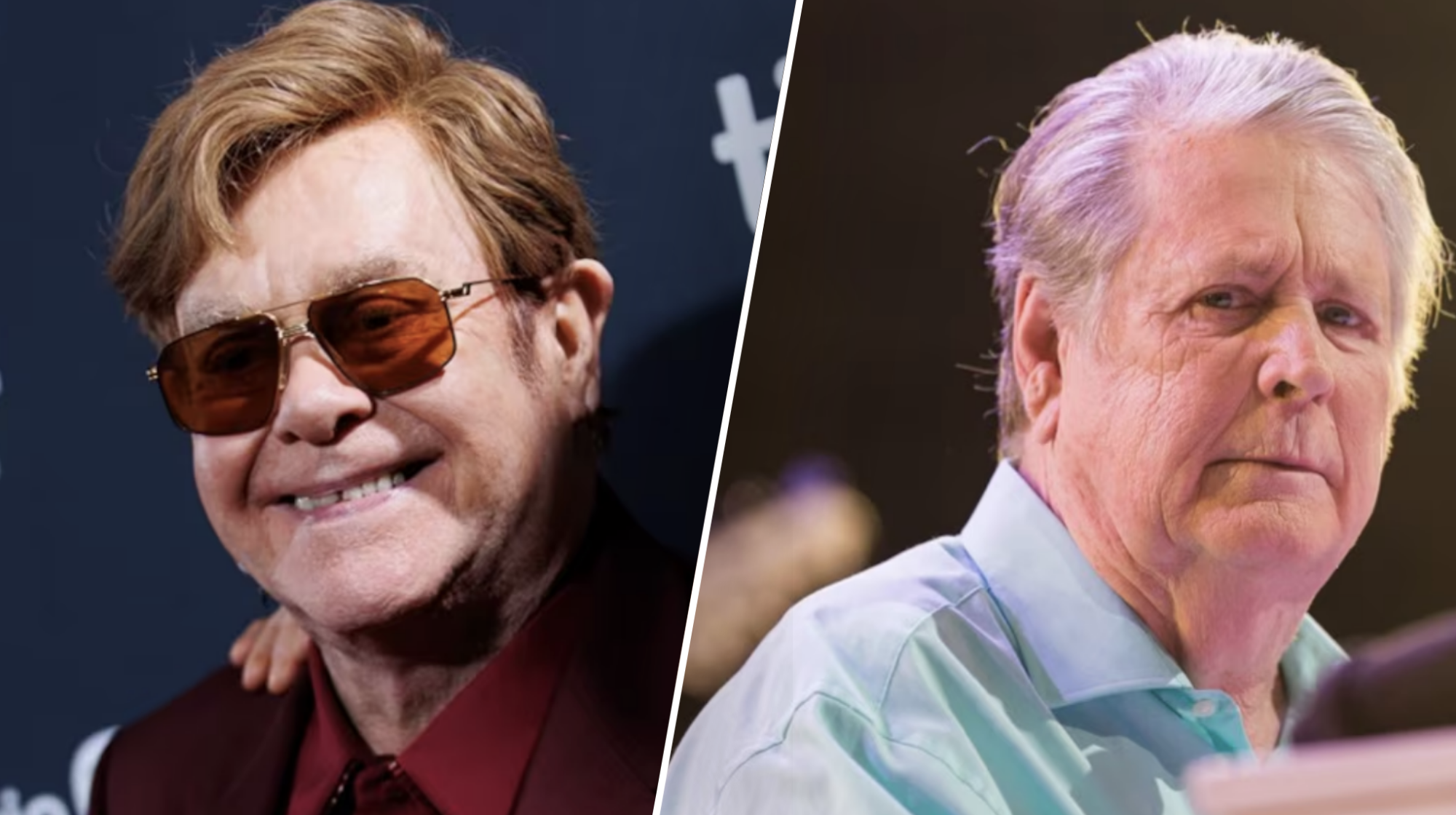 Elton John brengt eerbetoon aan Beach Boys-zanger Brian Wilson
