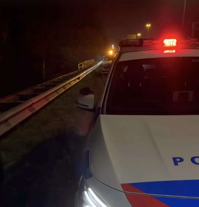 Spookrijdende en beschonken fatbiker van snelweg geplukt in Oirschot