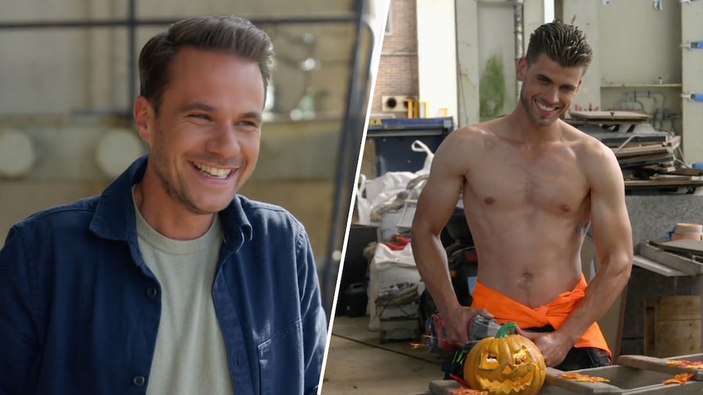 Aran Bade loopt rood aan tijdens sexy shoot met timmerman in Het Perfecte Plaatje: 'Krijg het er warm van'