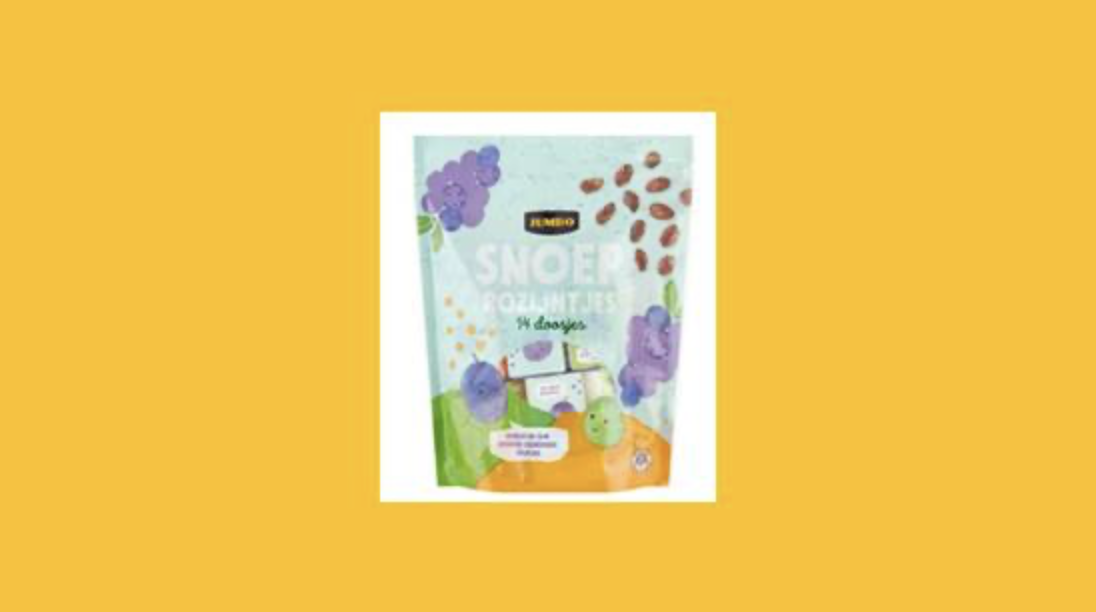 Jumbo waarschuwt voor giftig bestrijdingsmiddel in snoeprozijntjes