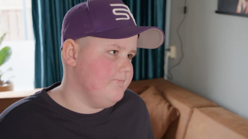 Luca mist overleden vader tijdens kankerstrijd in Niet klein te krijgen