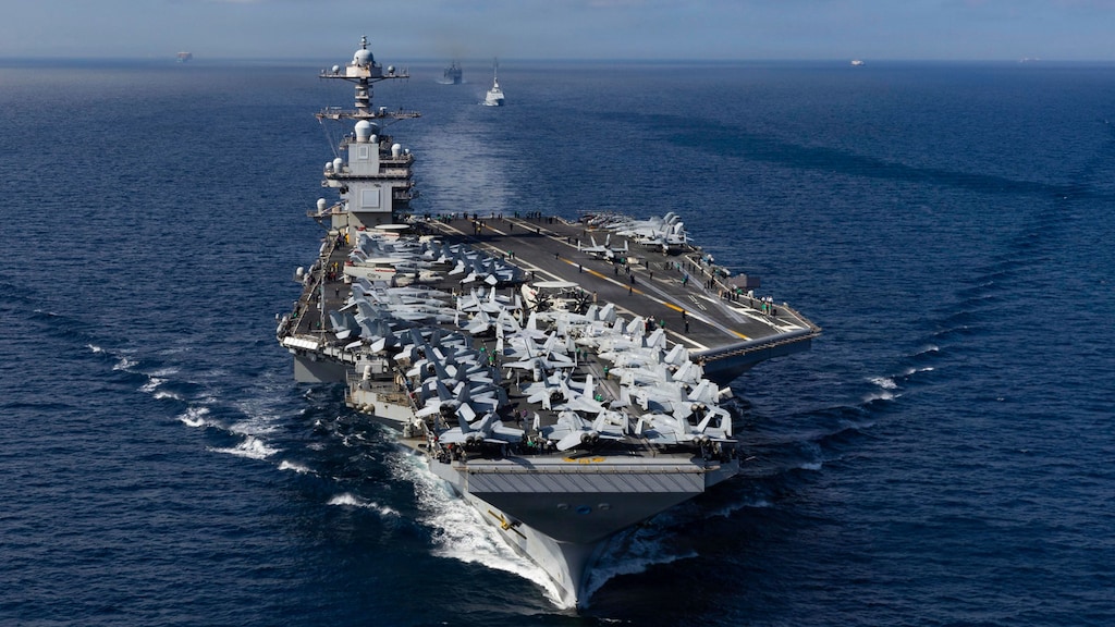 Trump sluit het zenden van troepen naar Venezuela niet uit